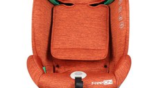 Scaun auto cu isofix FreeON Space rotire 360 grade i-Size 0-36 kg orange