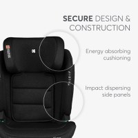 Scaun auto cu isofix KikkaBoo i-Scout Light Grey i-SIZE 100-150 cm,SPS-sistem de protectie impact lateral,spatar reglabil in 4 pozitii,tetiera reglabila in 10 pozitii,conectori isofix telescopici cu sistem vizual verificare - 6