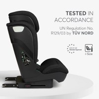Scaun auto cu isofix KikkaBoo i-Scout Light Grey i-SIZE 100-150 cm,SPS-sistem de protectie impact lateral,spatar reglabil in 4 pozitii,tetiera reglabila in 10 pozitii,conectori isofix telescopici cu sistem vizual verificare - 7