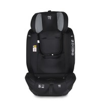 Scaun auto cu isofix Moni I-Safe Grey 76-150 cm,certificare i-size R129,centura ancorare top tether,tetiera reglabila 13 pozitii,husa detasabila,saltea reductor,pernuta gat si jucarie plus incluse - 3