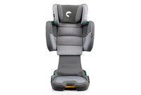 Scaun auto cu isofix pentru copii, Kidnort, model pliabil, cu Tetiera reglabila, 100-150 cm i-SIZE R-129 Mane Gray - 2