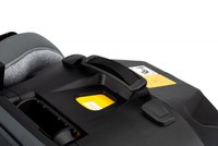 Scaun auto cu isofix pentru copii, Kidnort, model pliabil, cu Tetiera reglabila, 100-150 cm i-SIZE R-129 Mane Gray - 11