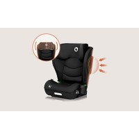 Scaun auto i-Size Lionelo Neal Negru, spatar reglabil in 4 pozitii, tetiera in 10 pozitii, suport sticla inclus, 15-36 Kg, 100-150 cm, cu isofix, conform ECE R129 - 5