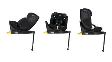 Scaun auto I-Size Maxi-Cosi Emerald 360 S Tonal Graphite cu isofix, picior de sustinere, rotatie 360, protectie la impact lateral