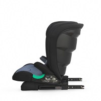 Scaun auto iSize Isofix Coccolle Eris, 100-150 cm, Tetiera si spatar reglabile, Pozitie somn junior, Cotiere confortabile, Omologat R129, Bare isofix reglabile, Rock Blue - 3