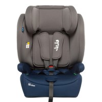 Scaun auto Juju Safe Rider i-Size gri-bleumarin - 3