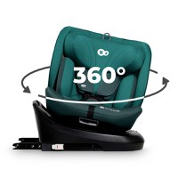 Scaun auto KinderKraft I-Grow 40-150 cm BlueTurquoise - 10