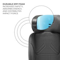 Scaun auto Kinderkraft Xrider 2 Grey, i-size, 40-150 cm, rotativ, spatar reglabil, SPS, tetiera ajustabila - 1