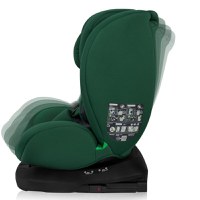 Scaun auto, Lionelo, Bastiaan i-Size, 4 in 1, Protectie laterala, Spatar inclinabil in 4 pozitii, Tetiera reglabila in 7 pozitii, Rotire 360 grade, Top Tether, 0-36 Kg, 40-150 cm, Isofix, Conform ECE R12903, Verde - 2