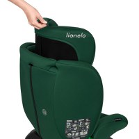 Scaun auto, Lionelo, Bastiaan i-Size, 4 in 1, Protectie laterala, Spatar inclinabil in 4 pozitii, Tetiera reglabila in 7 pozitii, Rotire 360 grade, Top Tether, 0-36 Kg, 40-150 cm, Isofix, Conform ECE R12903, Verde - 4