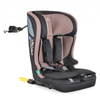 Scaun auto pentru copii , Cangaroo, 76-150cm, I-Drive cu sistem Isofix si Top Tether, certificat R12903, SPS, Powder Puff - 1