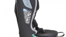 Scaun auto pentru copii , Cangaroo, 76-150cm, I-Drive cu sistem Isofix si Top Tether, certificat R12903, SPS, Titanium grey
