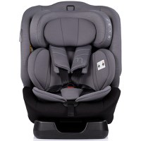 Scaun auto pentru copii Chipolino Mondial Charcoal 40-150 cm I-Size cu spatar reglabil - 1