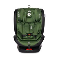Scaun auto pentru copii cu isofix Ares i-Size si rotativ 360 grade 0 luni-12 ani Green - 2