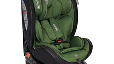 Scaun auto pentru copii cu isofix Ares i-Size si rotativ 360 grade 0 luni-12 ani Green
