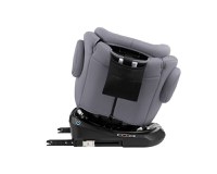 Scaun auto pentru copii cu ISOFIX KikkaBoo I-Felix LightGrey,certificat I-Size 40-150cm,R129,SPS-protectie impact lateral, tetiera reglabila 11 pozitii,sezut rotativ,5 pozitii inclinare spatar,centura top tether,reductor - 1