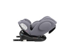 Scaun auto pentru copii cu ISOFIX KikkaBoo I-Felix LightGrey,certificat I-Size 40-150cm,R129,SPS-protectie impact lateral, tetiera reglabila 11 pozitii,sezut rotativ,5 pozitii inclinare spatar,centura top tether,reductor - 4