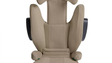 Scaun auto pentru copii Joie i-Traver Signature Sandstone, 100 - 150 cm, testat ADAC si certificat R129, spatar reglabil, tetiera ajustabila, SPS