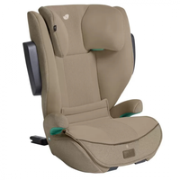 Scaun auto pentru copii Joie i-Traver Signature Sandstone, 100 - 150 cm, testat ADAC si certificat R129, spatar reglabil, tetiera ajustabila, SPS - 6