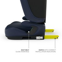 Scaun auto pentru copii Kinderkraft Unity2 Navy 100-150 cm, pliabil, i-size, spatar reglabil, tetiera ajustabila - 7
