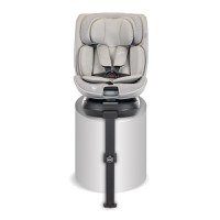 Scaun auto pentru copii Lorelli Solaris Grey 40-150 cm, i-Size, isofix, picior de sprijin, rotativ 360, 0 luni-12 ani - 2