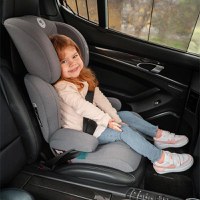 Scaun auto pentru copii Lorelli Speed Pink i-Size, transformabil in inaltator auto, tetiera reglabila, cotiere, husa detasabila, 3-12 ani, 100-150 cm - 4