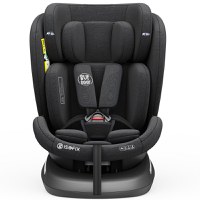 Scaun auto Tweety Plus Deluxe Buf Boof i-size rotativ 360 cu isofix 40-150 cm blackjeans - 2