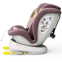 Scaun Auto Tweety Plus Deluxe Buf Boof i-size rotativ 360 cu Isofix 40-150 cm LightPurple - 6