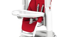 Scaun de masa 3 in 1 Peg Perego Tatamia Follow Me 0-15 Kg Fragola Visiniu
