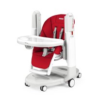 Scaun de masa 3 in 1 Peg Perego Tatamia Follow Me 0-15 Kg Fragola Visiniu - 1