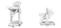 Scaun de masa 3 in 1 Peg Perego Tatamia Follow Me 0-15 Kg Wonder Grey - 1