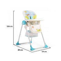 Scaun de masa Cangaroo Hunny Blue - 1