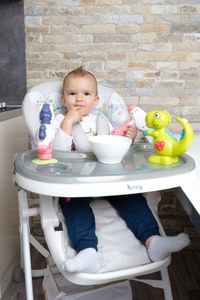 Scaun de masa Cangaroo Hunny Blue - 2