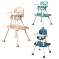 Scaun de masa Little Mom Pink 4in1 pentru copii, multifunctional, cu centura de siguranta, tavita reglabila, suport pentru picioare, dimensiune 79 x 60 x 62 x 92 cm - 5