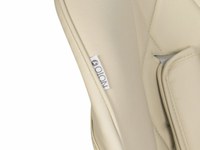 Scaun de masa multifunctional 2 in 1, pliabil, reglabil pe inaltime, cu Centura de siguranta si 2 tavite de servire, Colibro Noto Almond - 6