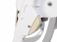 Scaun de masa multifunctional 2 in 1, pliabil, reglabil pe inaltime, cu Centura de siguranta si 2 tavite de servire, Colibro Noto Almond - 9