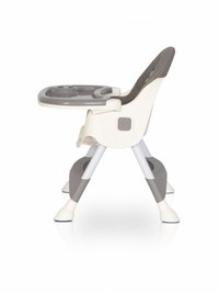 Scaun de masa multifunctional 4 in 1, Pliabil, cu Cos de depozitare, cu ham de siguranta, Tavita dubla detasabila, 70 x 56 x 92 cm, greutate 3.8 kg, Colibro Picolo Dove - 10