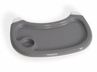 Scaun de masa multifunctional 4 in 1, Pliabil, cu Cos de depozitare, cu ham de siguranta, Tavita dubla detasabila, 70 x 56 x 92 cm, greutate 3.8 kg, Colibro Picolo Dove - 11