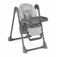 Scaun de masa multifunctional Cam Pappananna pliabil pentru bebelusi si copii 6-36 luni bej - 2