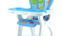 Scaun de masa multifunctional EURObaby HB GY02 Albastru
