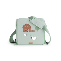 Scaun de masa portabil Funny Farm 2 in 1, design multifunctional, geanta de mana, centura de siguranta - 2