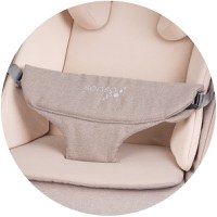 Scaunel balansoar Chipolino Senso Biscotta Wood cu spatar reglabil, bara de jucarii, suport pentru cap, centuri de siguranta, pliere compacta - 6