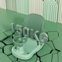 Scaunel de baie pentru copii Little Mom Car Blue cu design pliabil, ergonomic, volan de sustinere, spatar ajustabil in 3 unghiuri diferite, fixare cu ventuze, dimensiune 38 x 28.5 x 30.8 cm - 6