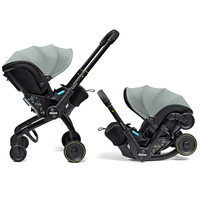 Scoica auto si carucior pentru copii Doona X i-Size Dusty Sage 2 in 1 - 10