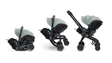 Scoica auto si carucior pentru copii Doona X i-Size Dusty Sage 2 in 1