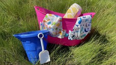 Scutec chilotel refolosibil pentru inot Charlie Banana marime M Banana Fiesta