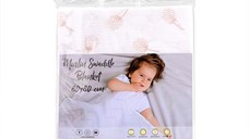 Scutec pled din muselina 80x80 cm Rose Floral