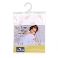 Scutec pled din muselina 80x80 cm Rose Floral - 1