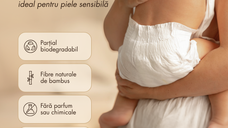 Scutece din bambus Zuluff marimea 3, 6-11 kg, 30 bucati
