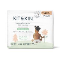 Scutece hipoalergenice Eco KitKin marimea 3, 6-10 kg 32 buc - 6